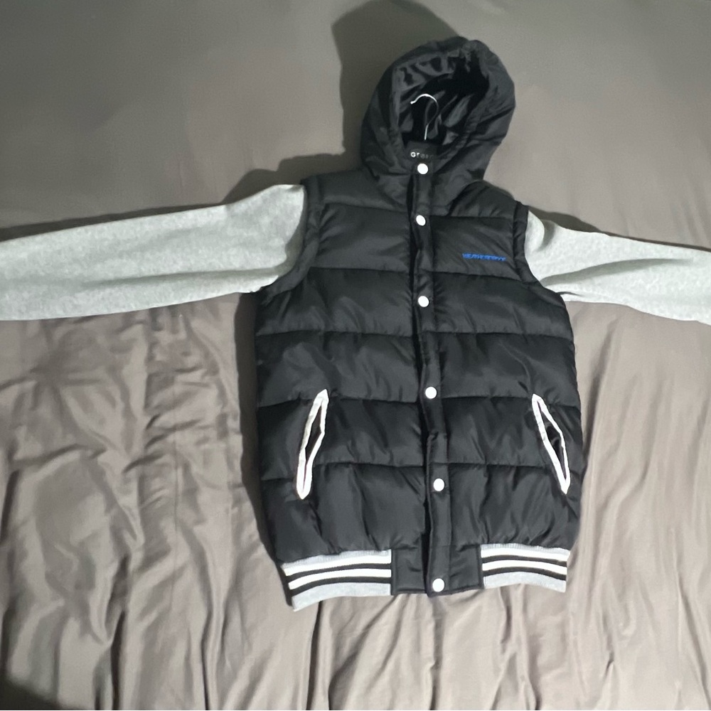 New Weatherproof Mountain Rescue Unit Jacket Coat Boys Black  Youth Xl NWT